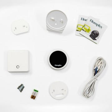 Poza Termostat ambiental programabil inteligent Homplex NX1, wireless, control prin internet, Alb. Poza 6537