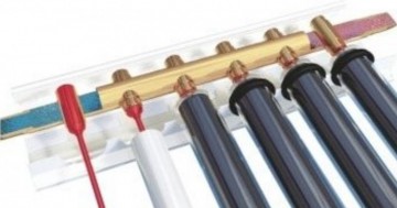 Poza Panou colector solar presurizat cu tuburi vidate Heat Pipe Fornello 10 tuburi