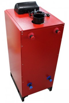 Poza Centrala termica pe lemne Fiama D2-25, 29 kW, cu Ventilator si Automatizare