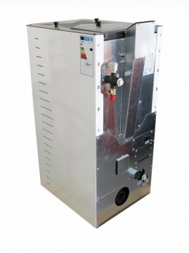 Poza Termosemineu pe peleti Fornello Camino Rossi 25 kW
