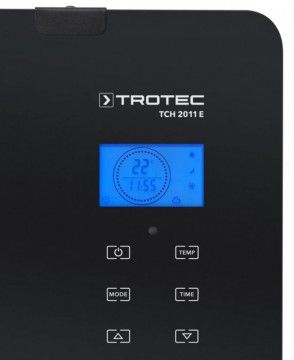 Poza Convector electric din sticla TROTEC Design TCH 2011E, 2000W, negru