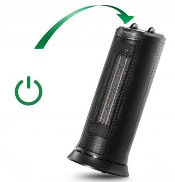 Poza Aeroterma ceramica portabila TROTEC, tip TFC19E, 2kW, 230V
