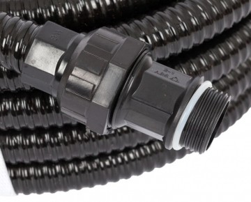 Poza Kit aspiratie pentru hidrofor din PVC AquaTechnica, lungime 8m