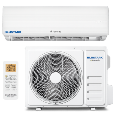 Poza Aer conditionat Fornello BluStark FAN 12 CB, 12000 BTU, clasa energetica A++, WI-FI, cu kit de instalare inclus