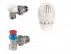 Set robineti tur-retur GIACOMINI cu cap termostatat 1/2 inch. Poza 3908