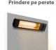 Incalzitor electric cu infrarosii, TROTEC IR2010S, 2000 W