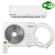 Aer conditionat Fornello BluStark FAN 12 CB, 12000 BTU, clasa energetica A++, WI-FI, cu kit de instalare inclus