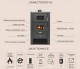 Termosoba pe lemn Termax Codru, 24.43 kW, cuptor integrat, randament 85.10%, 155 m², Antracit. Poza 9241